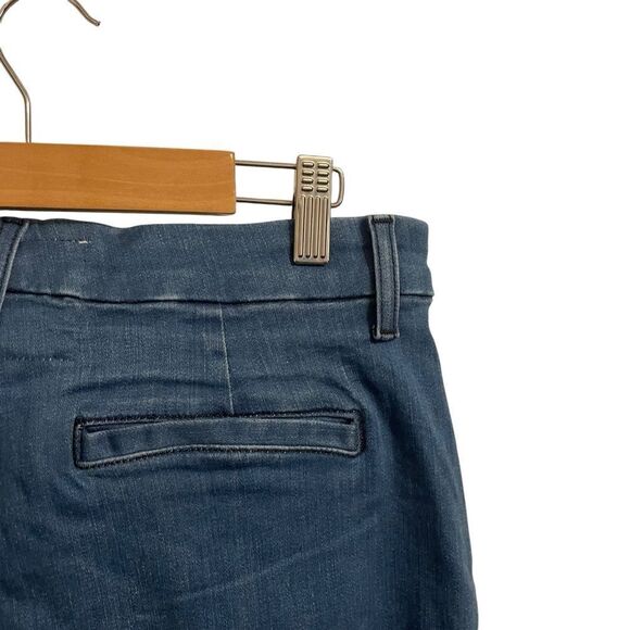 Frank & Eileen Blue Denim Wicklow Italian Chino Raw Hem Jeans Size 8 - Picture 6 of 8